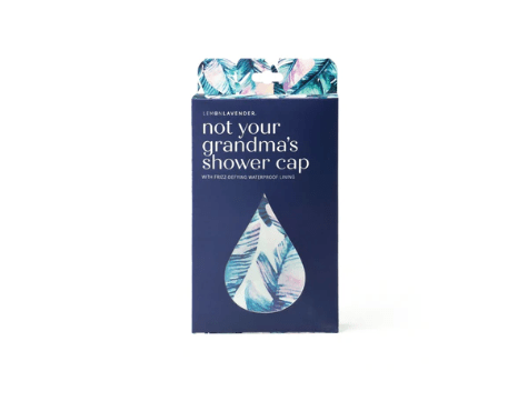 Lemon Lavender - Not Your Grandma’s Shower Cap Tropical Palm