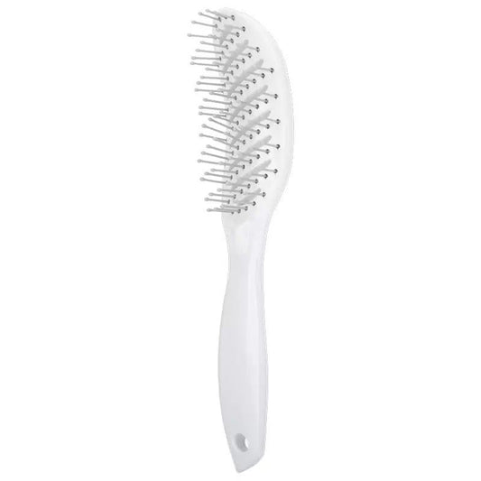 Curved vent brush - White