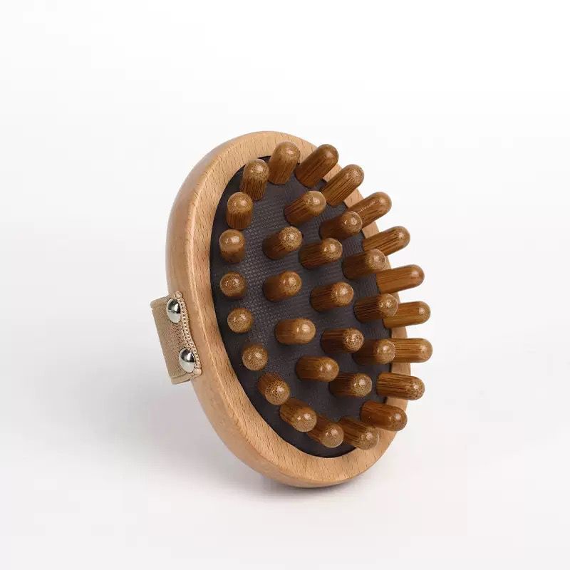 beech wood wooden hand-held massager