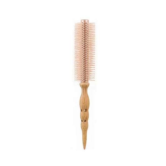 Rose Gold Round Wood Hair Brush 12mm