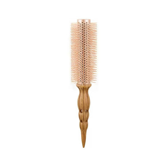 Rose Gold Round Wood Hair Brush 20mm