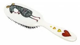 Rock & Ruddle - ZEBRA hairbrush (Small)