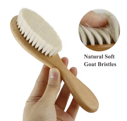 Baby Hair Brush and Comb Set x3 - baby scalp massager