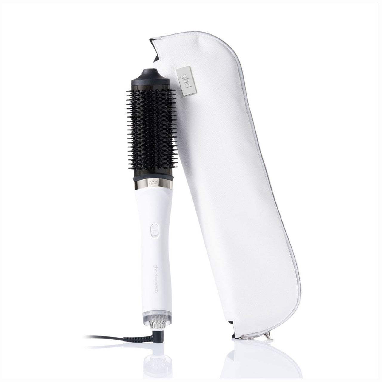 ghd Duet Blow Dry 2-In-1 Hair Dryer Brush white