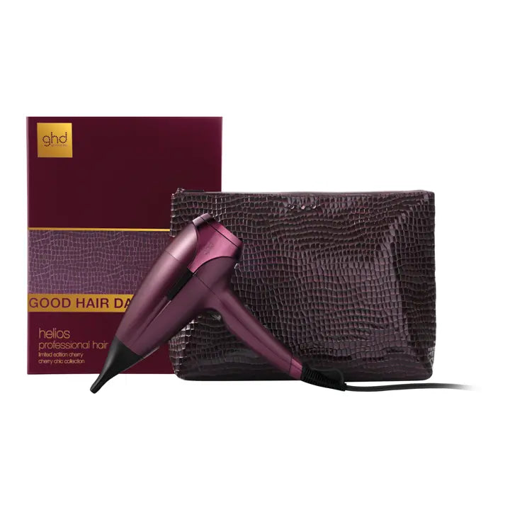 ghd helios hair dryer in cherry chic