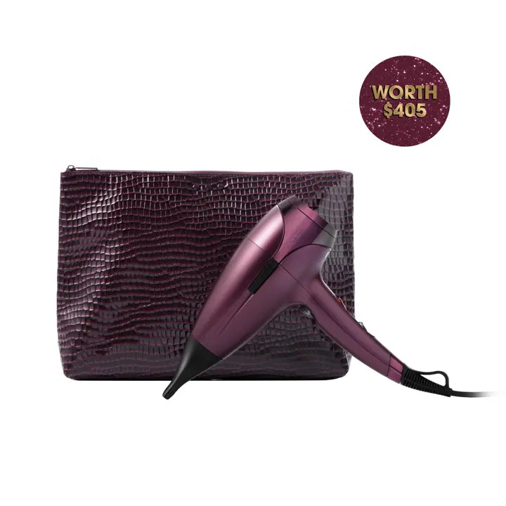 ghd helios hair dryer in cherry chic