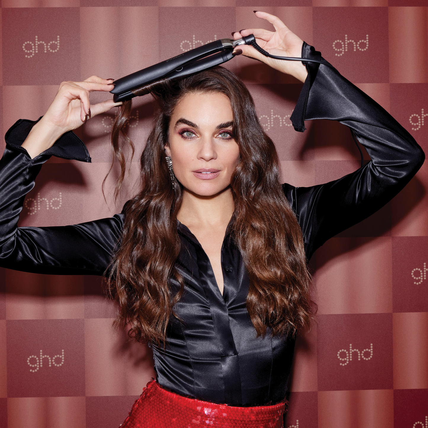 ghd platinum+ hair straightener gift set