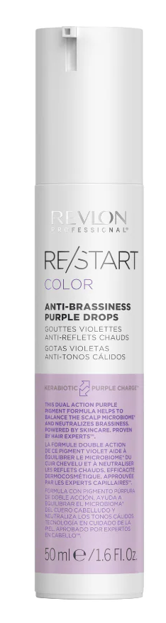 Revlon Restart- Colour Anti-Brassiness Purple Drops- 50ml