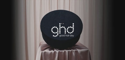 GHD DELUXE HAIR STRAIGHTENER AND HAIR DRYER FESTIVE GIFT SET IN BLACK