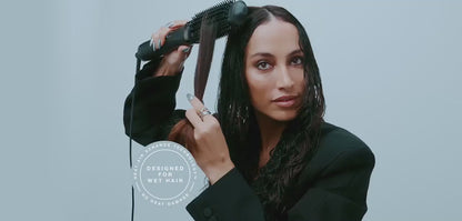 ghd Duet Blow Dry 2-In-1 Hair Dryer Brush white