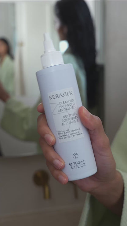 kerasilk EXFOLIATING SCALP & HAIR TREATMENT