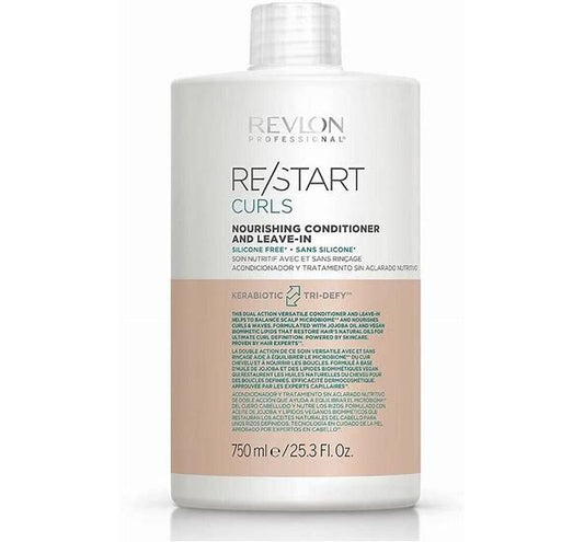 Revlon Restart- Curls Nourishing Conditioner and Leave-In- 750ml